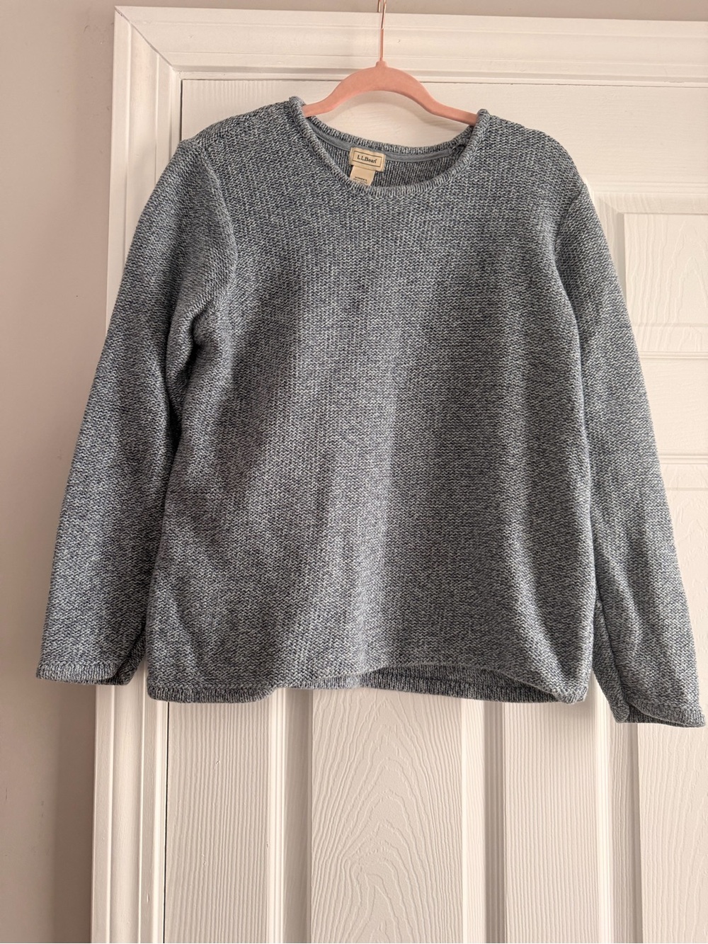 L.L. Bean Men's Heather Gray Crewneck Sweater